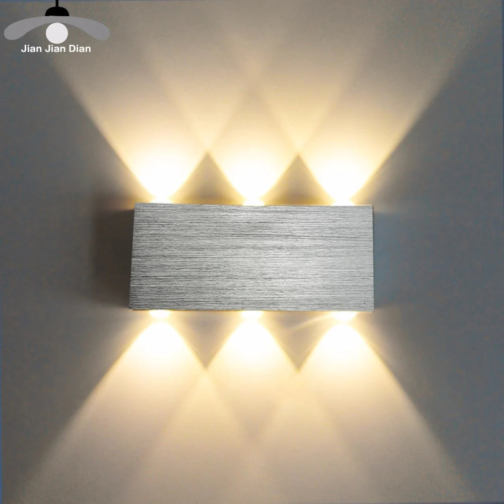 Led Wall Lamp Modern Light for Living Room Bedroom Bed Bedside Indoor Lighting